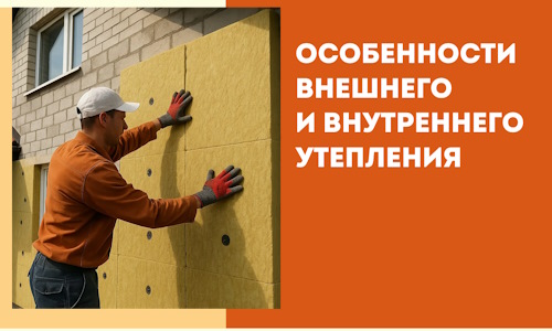 Какие особенности внешнего и внутреннего утепления в Выборге