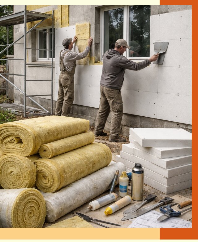 Утепление домов в Выборге под ключ от 4293 руб/м2 | Профессионально — ТепломастерВбр