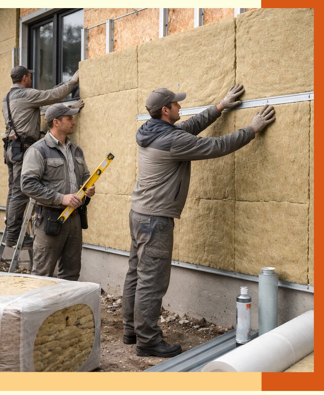 Утепление дома из SIP панелей в Выборге от 6337 руб./м² под ключ | ТепломастерВбр