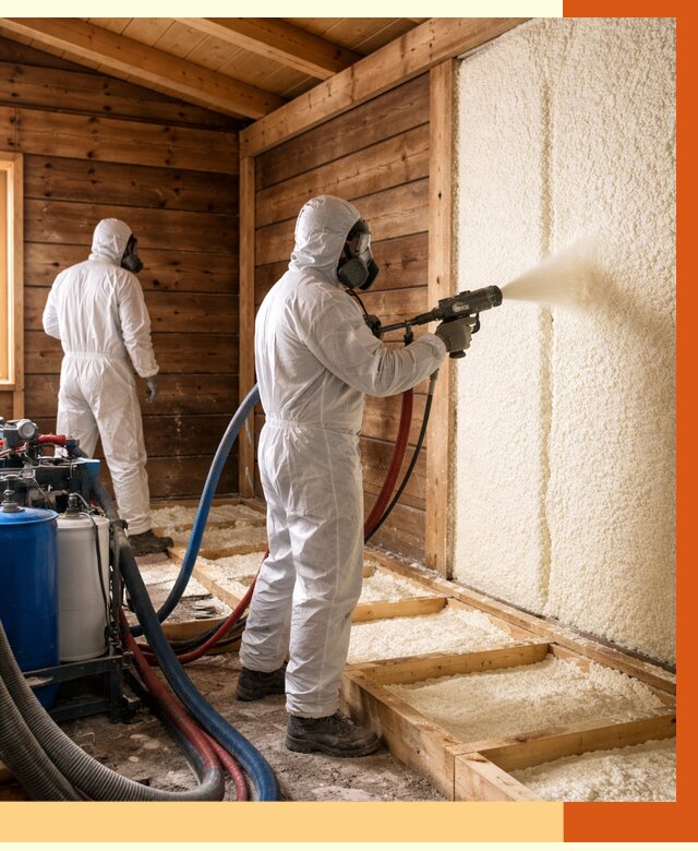 Утепление бани ппу в Выборге под ключ от 4293 руб./м2 | ТепломастерВбр - напыление и монтаж ппу