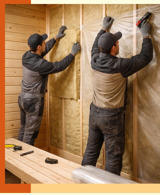 Профессиональное утепление сауны в Выборге с гарантиями качества