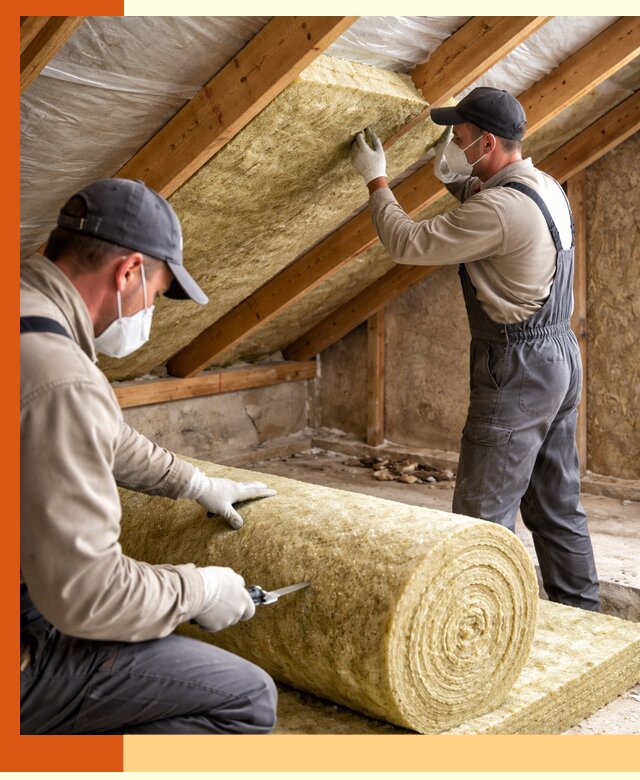Утепление чердака минватой быстро и качественно в Выборге