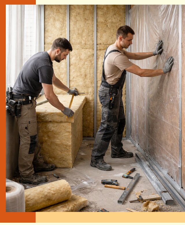 Профессиональное утепление лоджии в Выборге эффективно и надежно