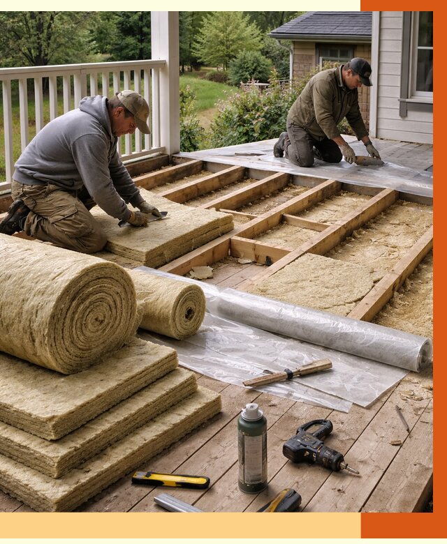 Утепление террасы в Выборге от 4293 руб./м2 — утеплить террасу под ключ | ТепломастерВбр