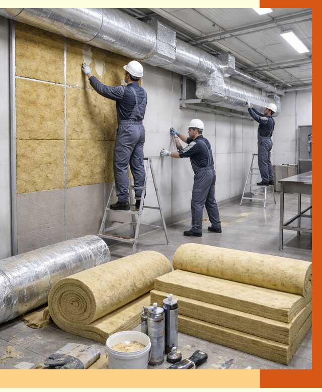 Утепление пищевого цеха в Выборге от 12776 руб./м² — комплексно под ключ | ТепломастерВбр