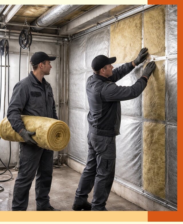 Утепление автомойки в Выборге от 8688 руб./м2 — комплексное утепление под ключ | ТепломастерВбр