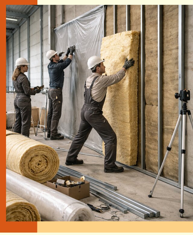 Утепление складского терминала в Выборге профессионально и надёжно