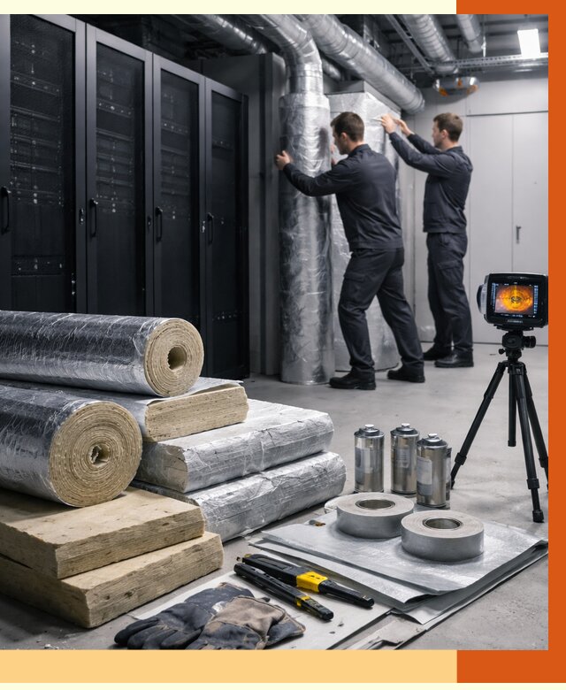 Утепление серверной в Выборге от 8688 руб./м² — комплексно под ключ | ТепломастерВбр