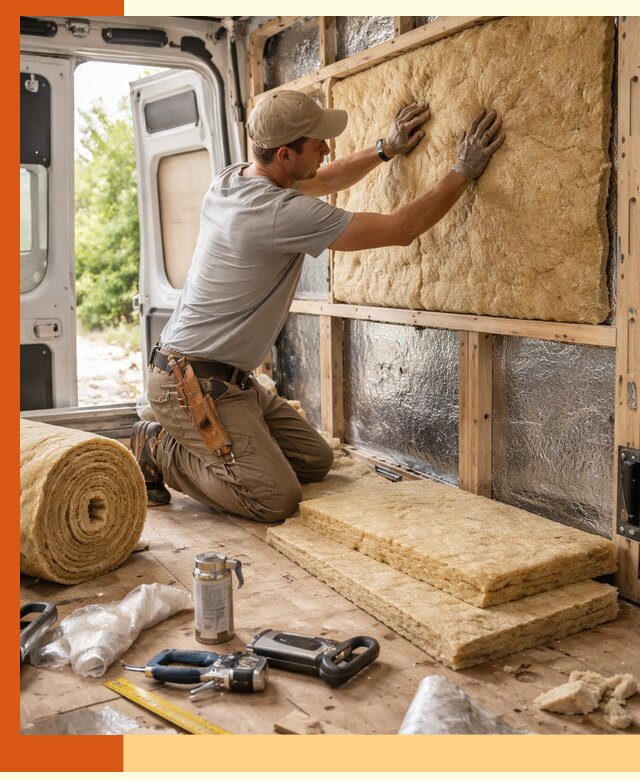 Утепление кемпера под ключ в Выборге с гарантией качества