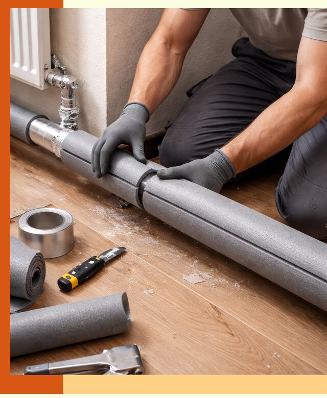 Утепление труб отопления в Выборге: теплоизоляция и защита сети