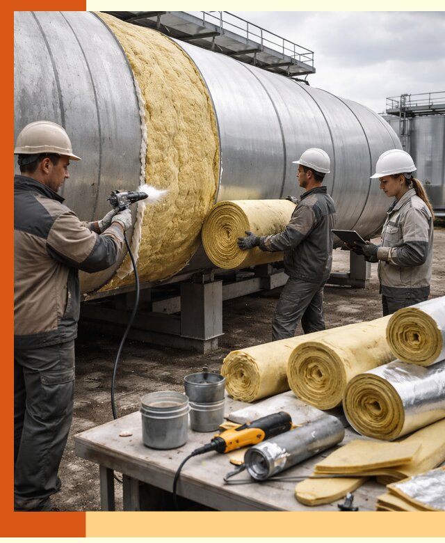 Утепление цистерны в Выборге — утеплители и монтаж под ключ