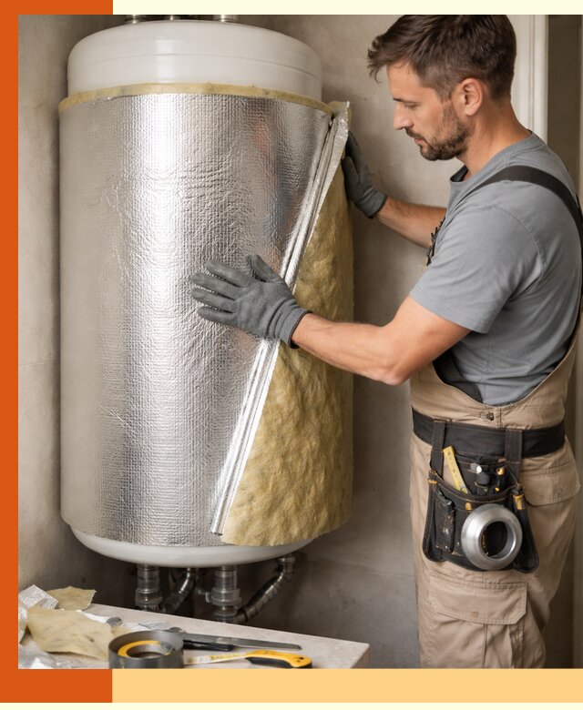 Утепление бойлера в Выборге для снижения теплопотерь и экономии энергии