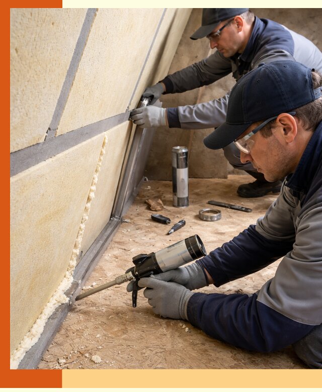 Герметизация стыков ППУ в Выборге — надежное уплотнение швов