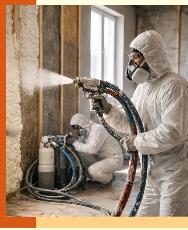 Пенополиуретан напыление для утепления зданий в Выборге