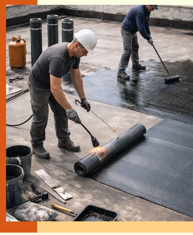 Гидроизоляция кровли в Выборге — надежная защита от протечек