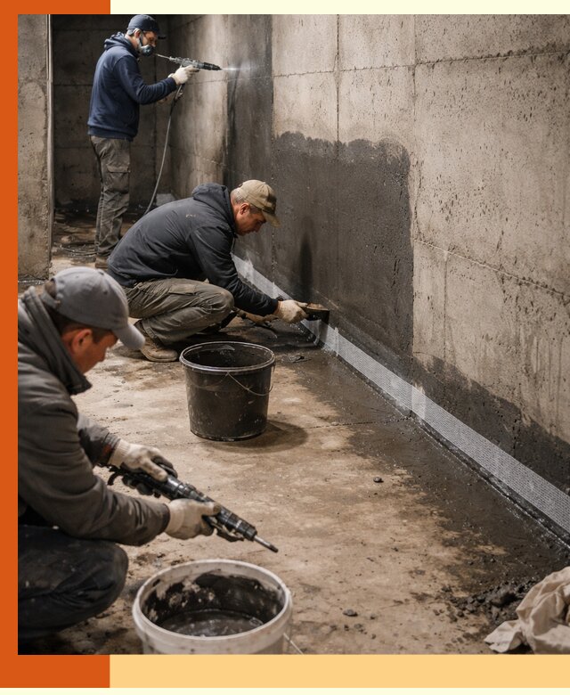 Гидроизоляция подвала в Выборге — комплексная защита от влаги