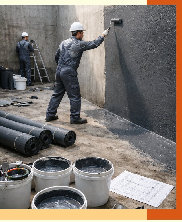 Гидроизоляция резервуара в Выборге от 122652 руб. под ключ | ТепломастерВбр