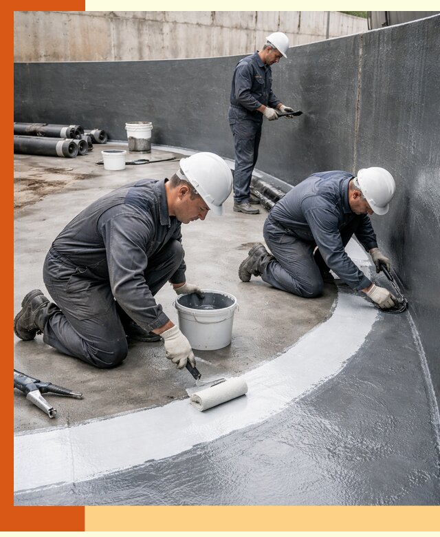 Гидроизоляция резервуара для топлива в Выборге