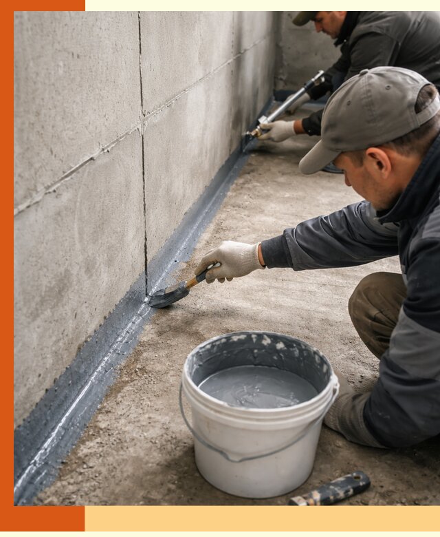 Гидроизоляция швов зданий и конструкций в Выборге