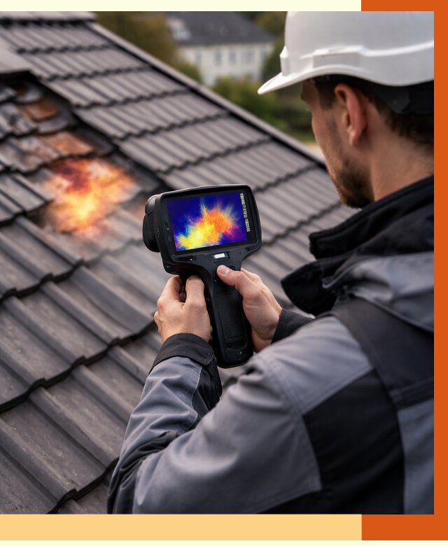 Тепловизионное обследование кровли в Выборге от 4599 руб. — ТепломастерВбр под ключ