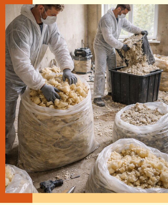 Утилизация старого утеплителя в Выборге быстро и безопасно