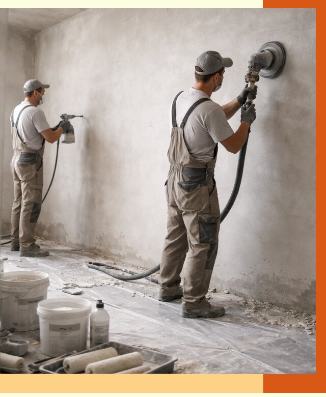 Подготовка поверхности под напыление в Выборге от 1227 руб. — ТепломастерВбр