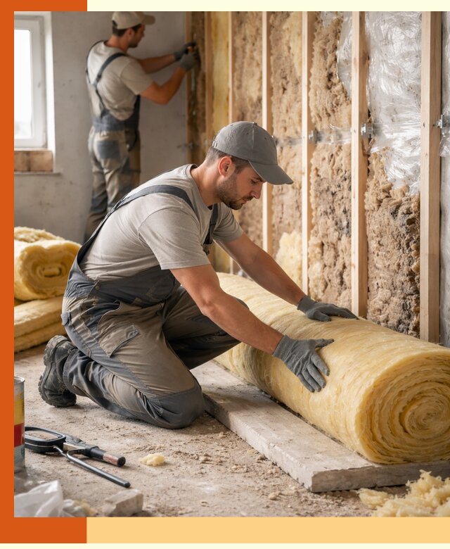 Восстановление теплоизоляции зданий и конструкций в Выборге