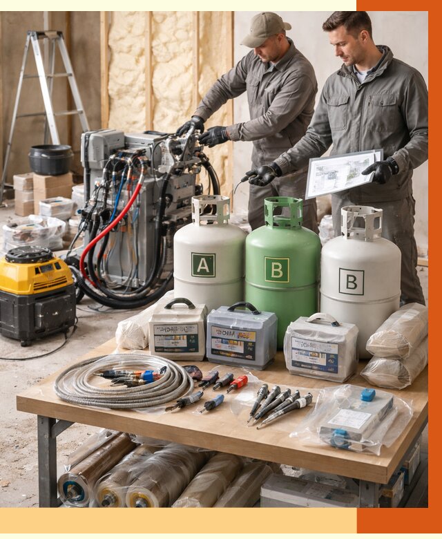 Продажа компонентов ППУ с консультацией в Выборге от 4293 руб. | ТепломастерВбр