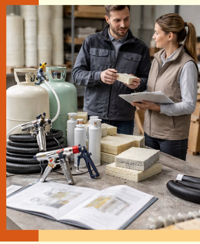 Продажа компонентов ППУ с профессиональной консультацией в Выборге